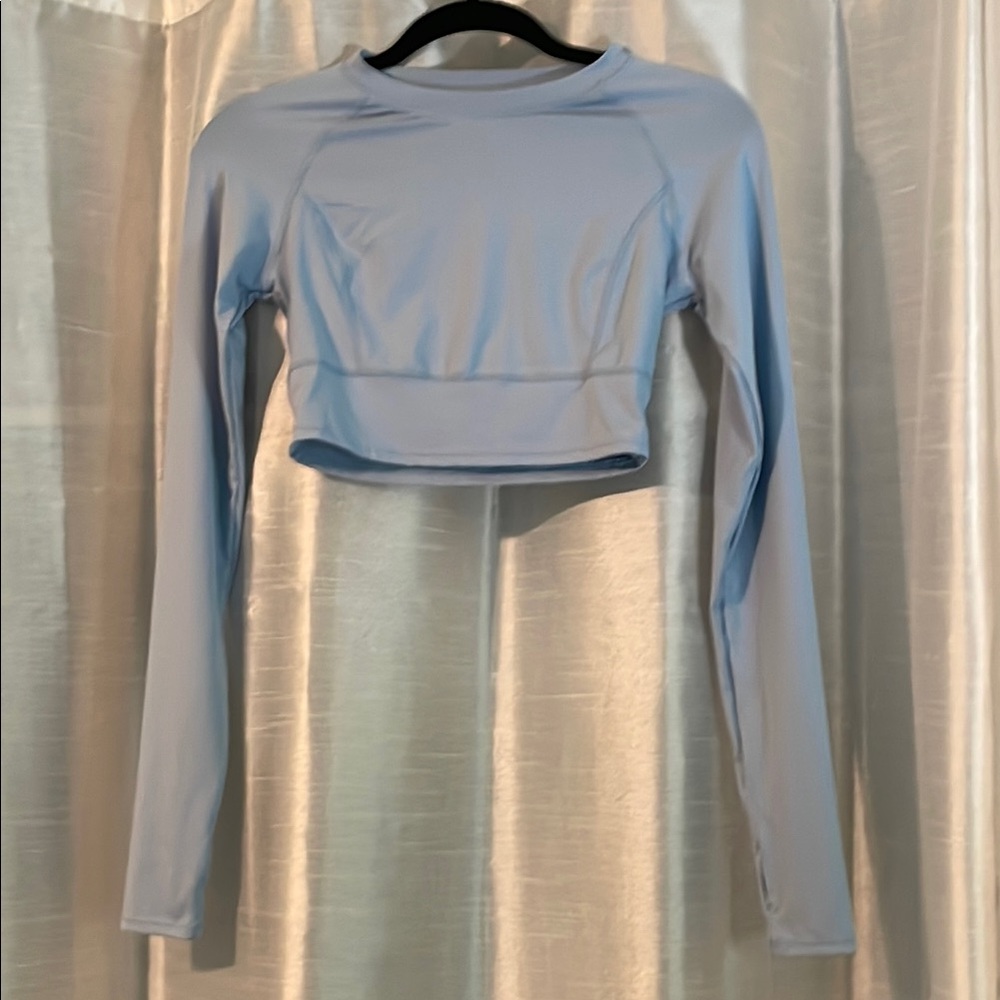 Athletic Light Blue Long Sleeve